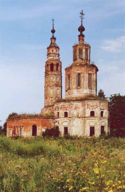 Церковь Благовещения Пресвятой Богородицы, Коленцы, 2010 год