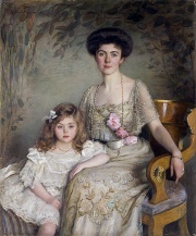 Александра Балашова с дочкой Софией