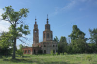 Церковь Благовещения Пресвятой Богородицы, Коленцы, 2010 год