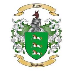 Родовой герб Фрезе (Англия)
