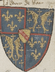 Armes de René d'Anjou en 1420