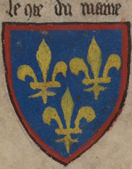 Armoiries Comte du Maine 1450.png