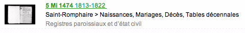 registre d'état civi