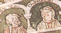Albert Azzo II d'Este et sa femme Cunigonde d'Altdorf, n. 1020 d. 31 août 1057.jpeg