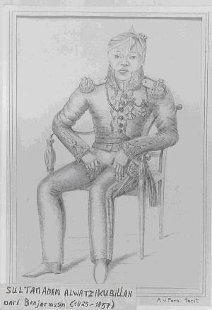 Sultan adam dari banjar.JPG