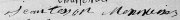 Signature, à l'occasion du mariage de sa sœur Louise