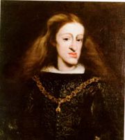 Karl II von Spanien b. 6 November 1661 d. 1 November 1700 − Rodovid DE