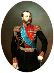 Alexandre II Nikolaevitch, 1818-1881, Empereur de Russie, de 1855 à 1881.