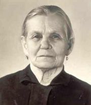 Александра Фёдоровна Симонова (Менчикова)