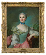 Portrait issu d'une vente de Mobilier du château de Chiffrevast chez Drouot.