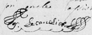 Signature le 1er décembre 1682