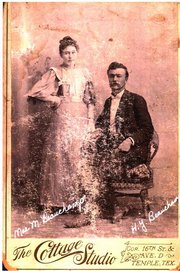 Wedding photo of Haws and May Beauchamp
