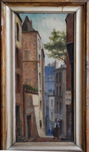 Une rue de Saint-Malo vers 1880.