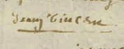 Signature en 1692.