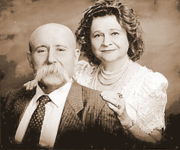 граф Пётр Алексеевич Коновницын с супругой Еленой Андреевной