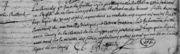 Acte d'inhumation de Barbe Rossard.