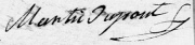 à son mariage 1769