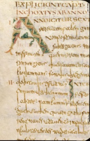 Page de l'Historia Francorum. Fol. 79v