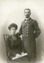 Подружжя Георгій та Єлизавета Страйн, 1904