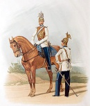 Cuirassier en tenue de cérémonie.