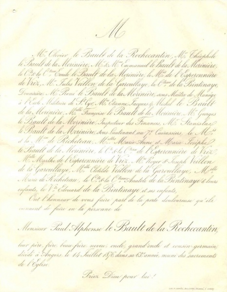 画像:Avis décès Paul Le Bault de La Morinière de La Rochecantin.jpg