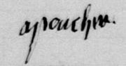 Signature - 1863