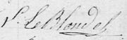 Signature  - 1863