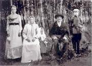 Grigory Petrovich and Evdokia Ivanovna Dzhepko children in 1914