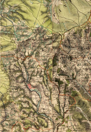 Carte d'État-major, 1866