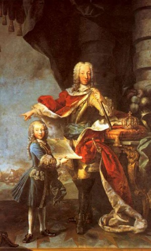 Carlo Emanuele III with the future Vittorio Amedeo III.jpeg