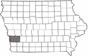 Pottawattamie County in Iowa