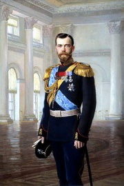 Nikolaï II Alexandrovitch, 1868-1918, Empereur de Russie, de 1894 au 15 mars 1917.