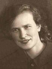 Людмила Александровна Мандрыка (Белогородская) Ленинград 1940 год