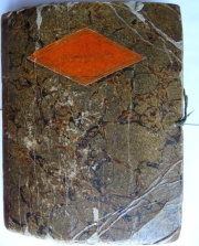 Calepin de Melle DARIAS, commencé en 1829, et renfermant, sur plusieurs pages, des ouvrages de couture, broderie, etc.