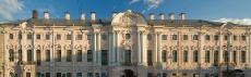 Palais Stroganov sur la perspective Nevski.