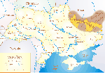 Les slobodes d'Ukraine sont en brun sur la carte.