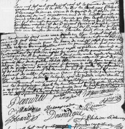Don de reliques, 1er novembre 1789