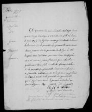 Baptême daté de 1797, dans le registre BMS de Gonneville