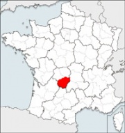 Corrèze department in France