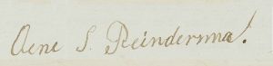 Handtekening Oene Sietzes Reindersma 26 januari 1822.jpg