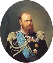 Alexandre III Alexandrovitch, 1845-1894, Empereur de Russie, de 1881 à 1894.