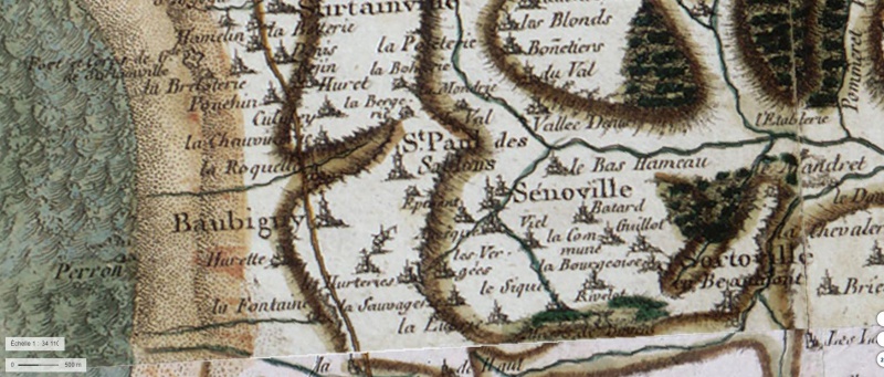 Image:Saint-Paul-des-Sablons sur la carte de Cassini.JPG