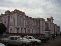 Железнодорожный вокзал города Тамбова