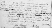 Baptême daté de 1879, dans le registre BMS de Gonneville