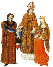 Mariage entre Foulques V d'Anjou et Mélisende de Jérusalem