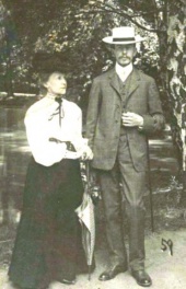 A. N. Rimsky-Korsakoff et sa mère N. N., née Purgold.