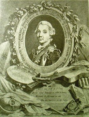 Michał Wielhorski magister culinae Magni Ducatus Lithuaniae 1780.jpg